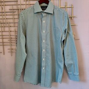 Lauren Ralph Lauren Slim Fit Non-Iron Gingham Dress Shirt